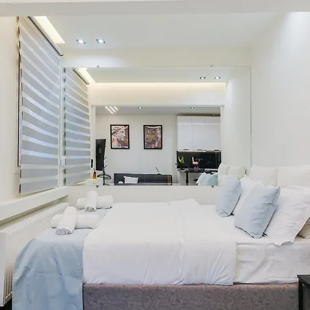 μarble - Papafi Str - 40sqm - Gas Heating & Ac - 55