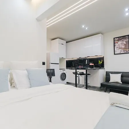 شقة μarble - Papafi Str - 40sqm - Gas Heating & Ac - 55