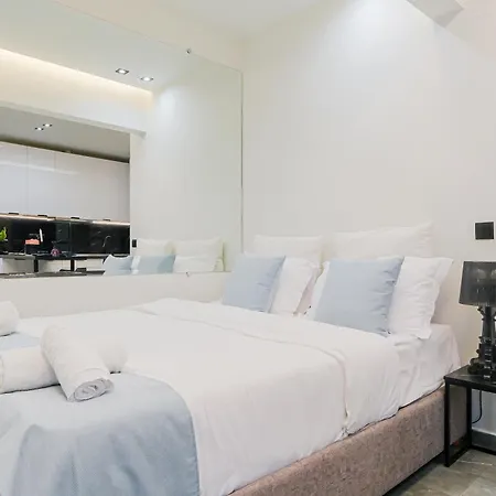 μarble - Papafi Str - 40sqm - Gas Heating & Ac - 55