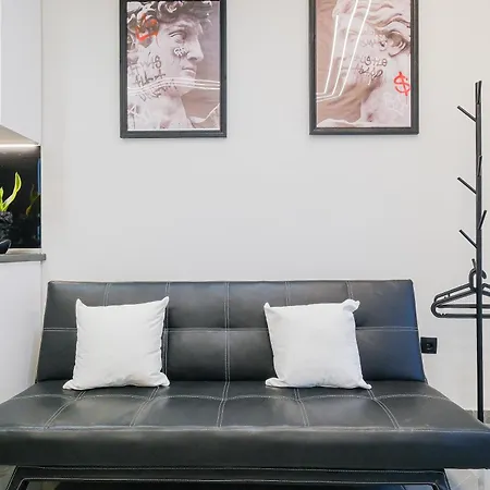 شقة μarble - Papafi Str - 40sqm - Gas Heating & Ac - 55
